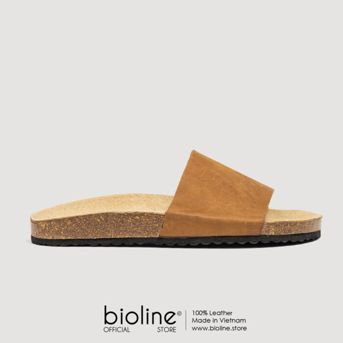 Dép đế trấu da bò BIRKEN - BIO05