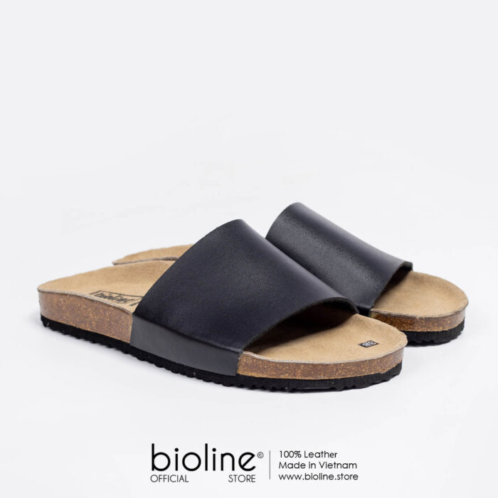 Dép đế trấu da bò BIRKEN - BIO05