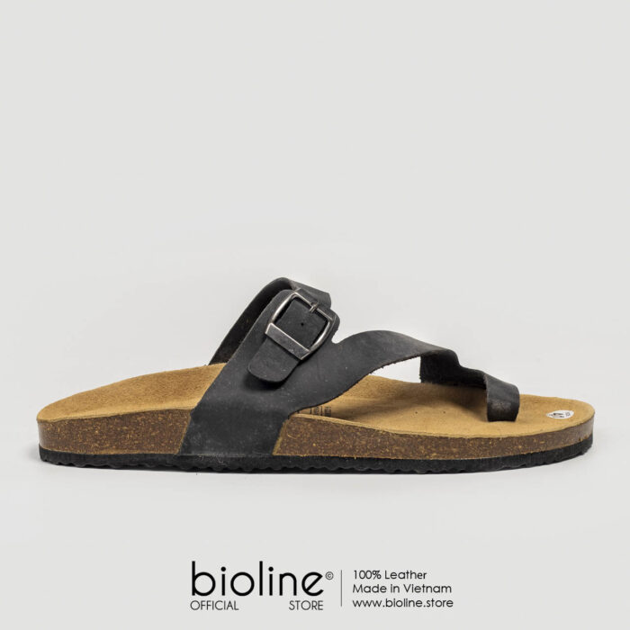 Dép đế trấu da bò BIRKEN - BIO24