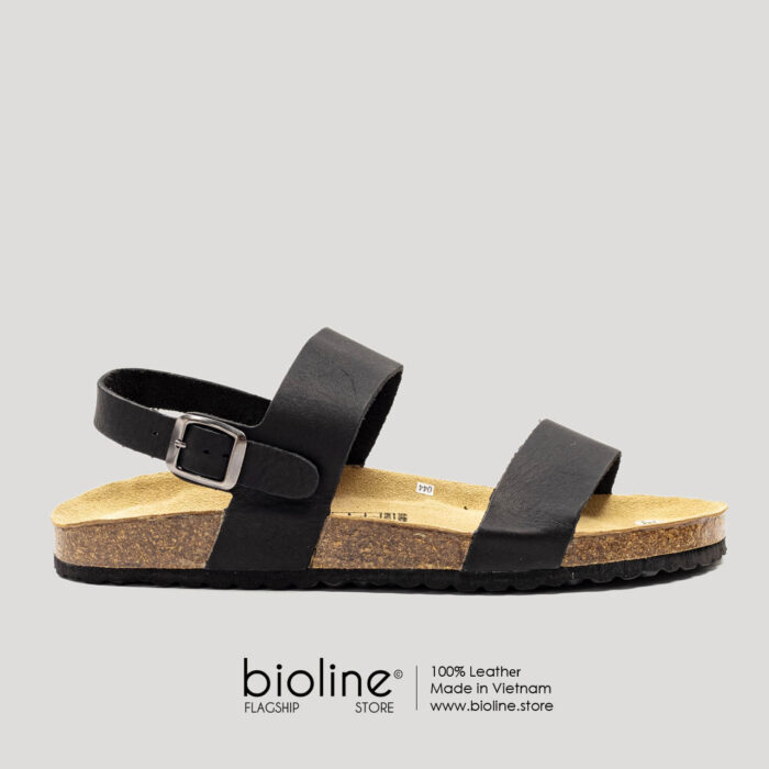 Sandal đế trấu da bò BIRKEN - BIO15